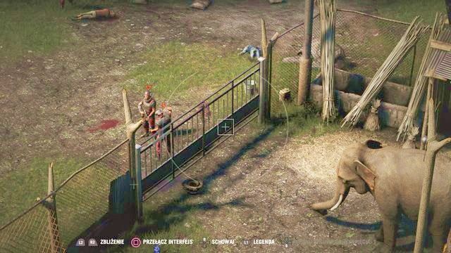 Uwolnienie słonia w znaczący sposób ułatwi zdobycie posterunku. - Infiltracja | Zadania główne w Far Cry 4 - Far Cry 4 - poradnik do gry