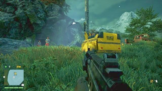 Skorzystaj z zaskoczenia i otwórz ogień z ukrycia lub obrzuć zgrupowanych wrogów granatami. - Krótkie polowanie | Misje poboczne - Longinus | Far Cry 4 - Far Cry 4 - poradnik do gry