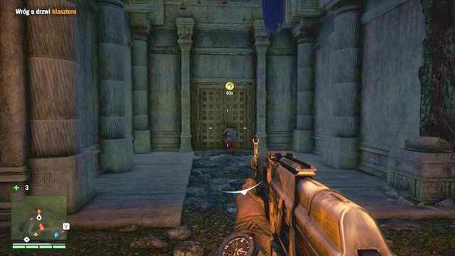 Nie możesz dopuścić do wysadzenia klasztoru - przed wyznaczonym czasem musisz zabić przeciwnika podkładającego bombę. - Wymiana kulturalna | Zadania główne w Far Cry 4 - Far Cry 4 - poradnik do gry