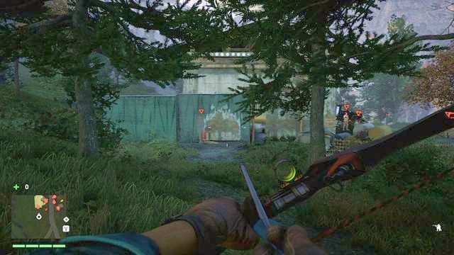 Zaraz za dziurą w ogrodzeniu zabij wartownika. - Miasto bólu | Zadania główne w Far Cry 4 - Far Cry 4 - poradnik do gry