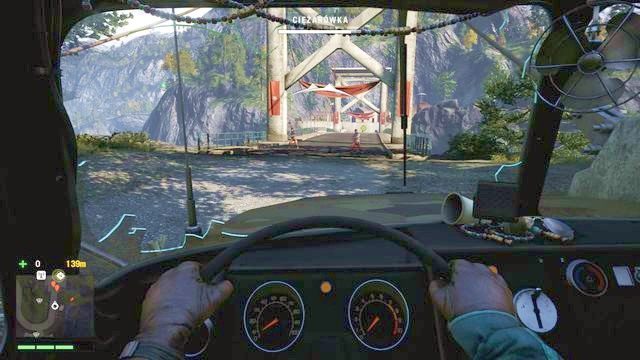 Odpowiednio rozpędź się przed przeszkodą, aby nie ugrzęznąć i wystawić się na ostrzał. - Klucz do północy | Zadania główne w Far Cry 4 - Far Cry 4 - poradnik do gry