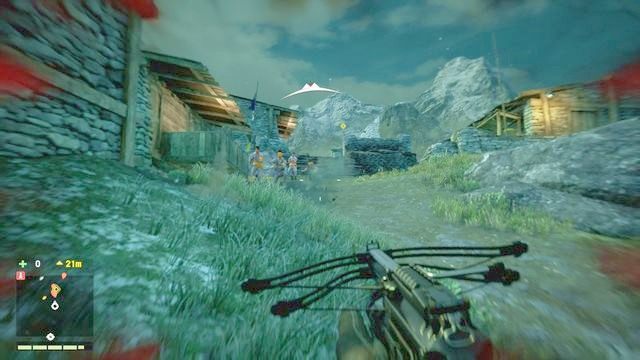 Przed dostaniem się do chaty Amity musisz jeszcze wyeliminować kilku bojowników Złotego Szlaku. - Kto sieje wiatr zbiera burzę | Zadania główne w Far Cry 4 - Far Cry 4 - poradnik do gry