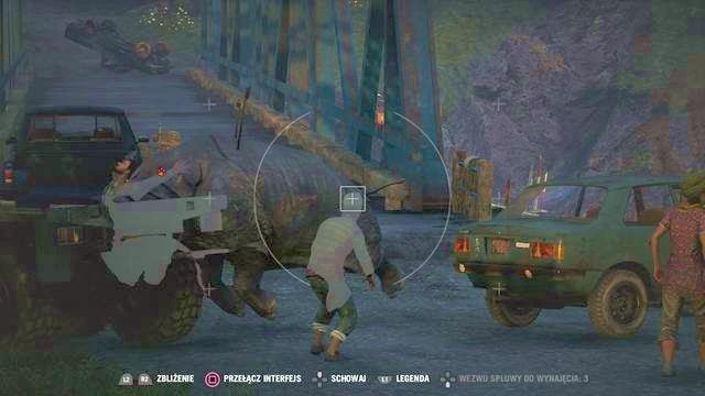 Nosorożec robi prawdziwą rozróbę na moście, wykorzystaj to. - Tydzień mody w Kyracie | Aktywności w Far Cry 4 - Far Cry 4 - poradnik do gry