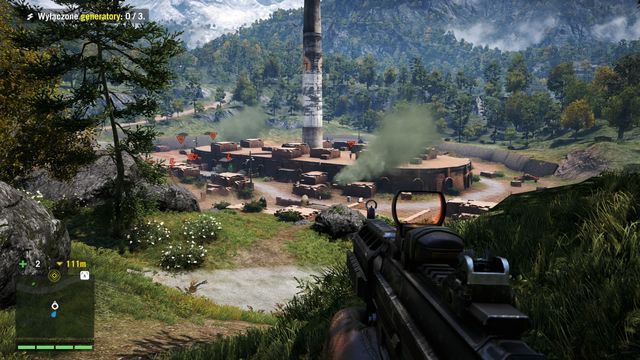Już z odległości zbadaj teren i namierz wrogów - Podstawy chemii (wybór Sabala) | Zadania główne w Far Cry 4 - Far Cry 4 - poradnik do gry