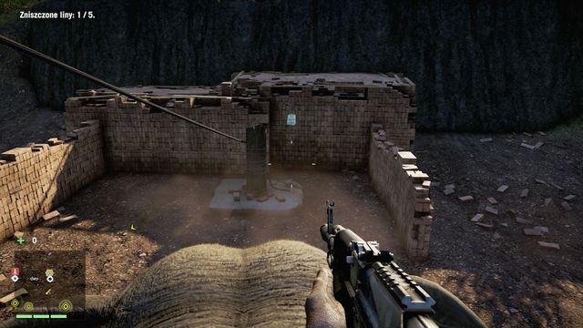 Liny zniszczysz korzystając z pomocy słonia. - Podstawy chemii (wybór Sabala) | Zadania główne w Far Cry 4 - Far Cry 4 - poradnik do gry