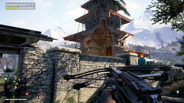 Obejdź świątynie i wejdź od tyłu, dzięki czemu unikniesz włączenia alarmu. - Zaprzestać i zaniechać (wybór Sabala) | Zadania główne w Far Cry 4 - Far Cry 4 - poradnik do gry
