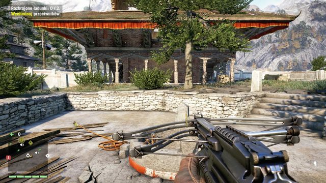 Do środka najlepiej będzie dostać się od tyłu - Zaprzestać i zaniechać (wybór Sabala) | Zadania główne w Far Cry 4 - Far Cry 4 - poradnik do gry