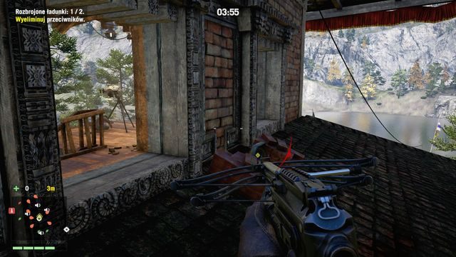 Drugi ładunek znajdziesz na dachu, na zewnątrz (wyskocz przez okno). - Zaprzestać i zaniechać (wybór Sabala) | Zadania główne w Far Cry 4 - Far Cry 4 - poradnik do gry