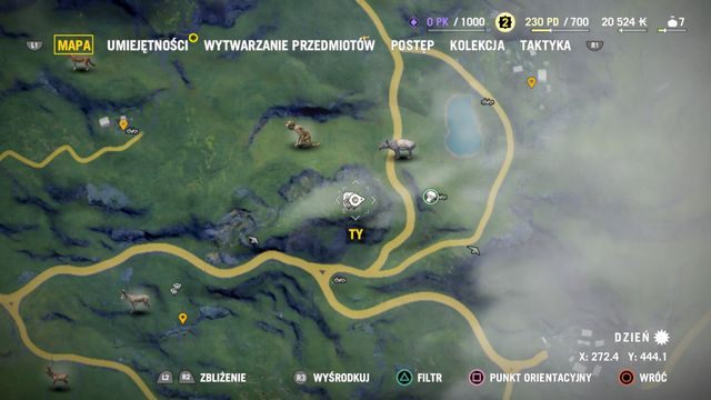 Na dole mapy widzisz swoje aktualne współrzędne. - Przedmioty kolekcjonerskie | Przedmioty kolekcjonerskie, Plakaty | Far Cry 4 - Far Cry 4 - poradnik do gry