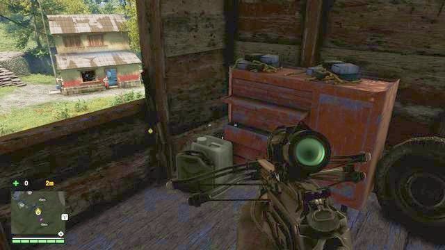 Jeżeli nie posiadasz odpowiedniej broni wcześniej się w nią wyposaż we wskazanym miejscu. - Oko za oko | Aktywności w Far Cry 4 - Far Cry 4 - poradnik do gry