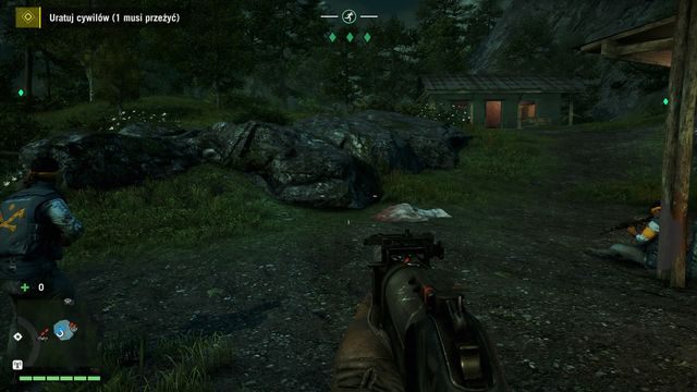 Pilnuj cywili i w razie konieczności ściągnij na siebie uwagę zwierząt. - Polowanie - przeżycie | Aktywności w Far Cry 4 - Far Cry 4 - poradnik do gry