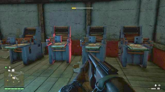 Niszcząc maszyny narobisz hałasu - warto rozważyć wcześniejsze ciche oczyszczenie terenu. - Centrum propagandowe | Aktywności w Far Cry 4 - Far Cry 4 - poradnik do gry