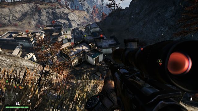 Korzystaj z przewagi wysokości, aby wyeliminować przynajmniej część przeciwników. - Rozbrojenie ładunku | Aktywności w Far Cry 4 - Far Cry 4 - poradnik do gry