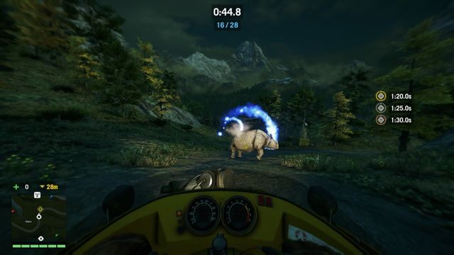 Przed punktami kontrolnymi często natrafisz na przeróżne przeszkadzacze. - Kyrati films - wyścigi | Aktywności w Far Cry 4 - Far Cry 4 - poradnik do gry