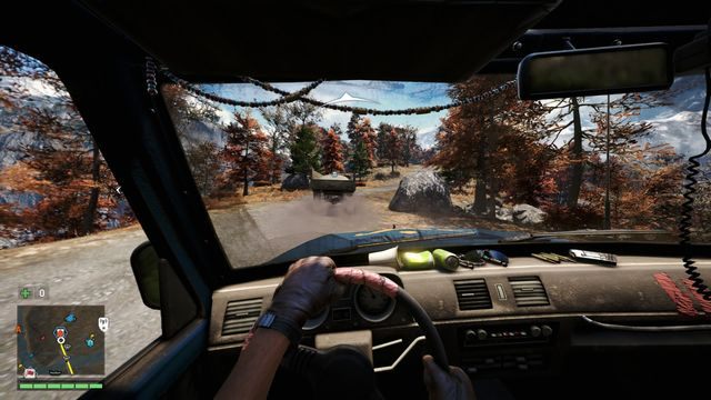 Kierowca zacznie uciekać, gdy tylko Cię zauważy. - Królewski ładunek | Aktywności w Far Cry 4 - Far Cry 4 - poradnik do gry