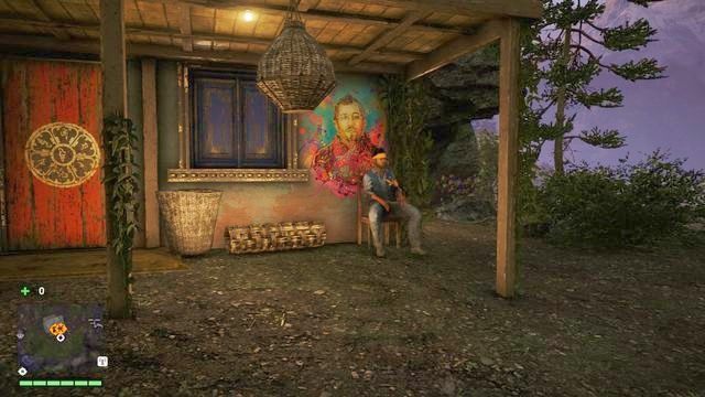 Zarządca siedzi przed domem. - Dom Ghaleów | Podstawy Far Cry 4 - Far Cry 4 - poradnik do gry