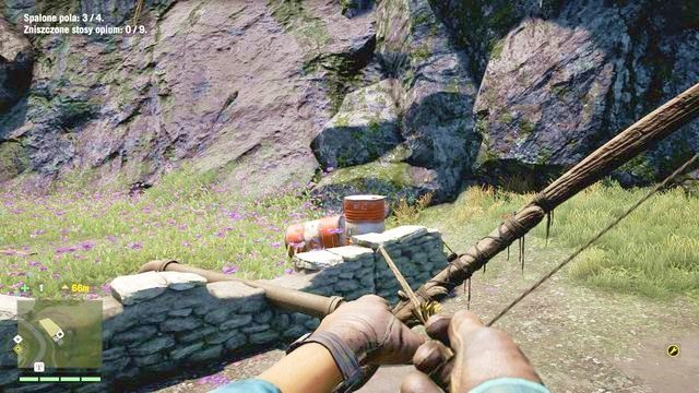 Strzelając w wybuchające beczki szybko podpalisz pole. - Spal wszystko (wybór Sabala) | Zadania główne w Far Cry 4 - Far Cry 4 - poradnik do gry