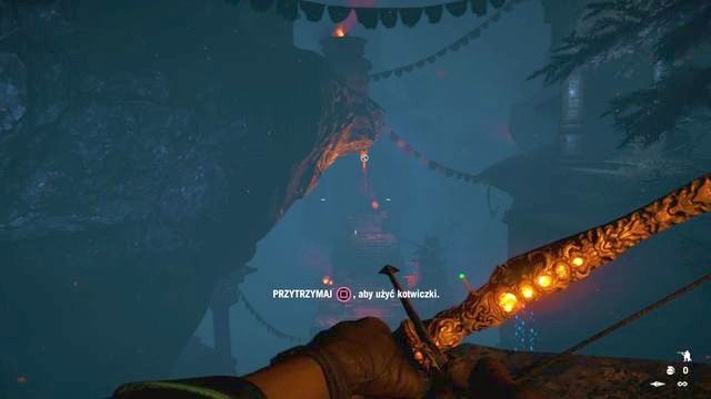 Po zaczepieniu kotwiczki porządnie się rozbujaj i przeskocz na drugą stronę. - Odpłata | Zadania główne w Far Cry 4 - Far Cry 4 - poradnik do gry