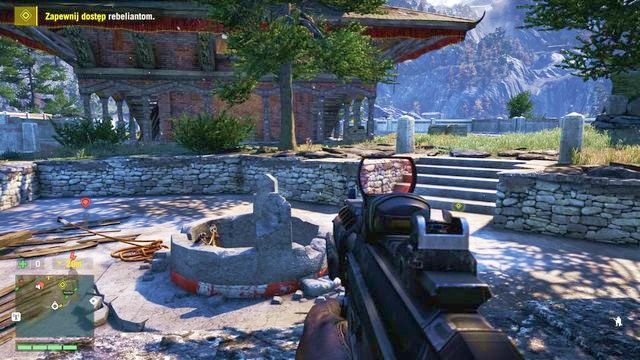 Użyj kotwiczki, aby dostać się do skarbca. - Starcie kultur (wybór Amity) | Zadania główne w Far Cry 4 - Far Cry 4 - poradnik do gry