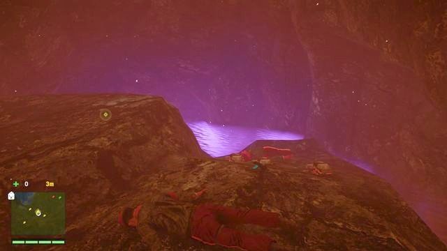 Nurkuj pod wodą, aby wypłynąć z jaskini. - Czas na kąpiel | Misje poboczne - Yogi i Reggie | Far Cry 4 - Far Cry 4 - poradnik do gry