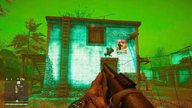 Na dachu budynku usiądź za sterami brzęczyka. - Leć lub zgiń | Misje poboczne - Yogi i Reggie | Far Cry 4 - Far Cry 4 - poradnik do gry