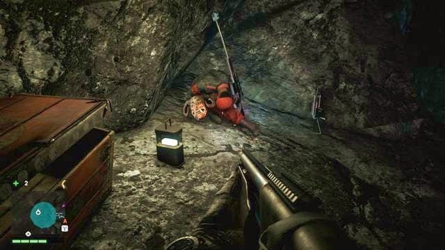 Maskę znajdziesz wewnątrz jaskini, na drugiej platformie - Północny i północno-wschodni Kyrat | Maski Yalunga | Far Cry 4 - Far Cry 4 - poradnik do gry