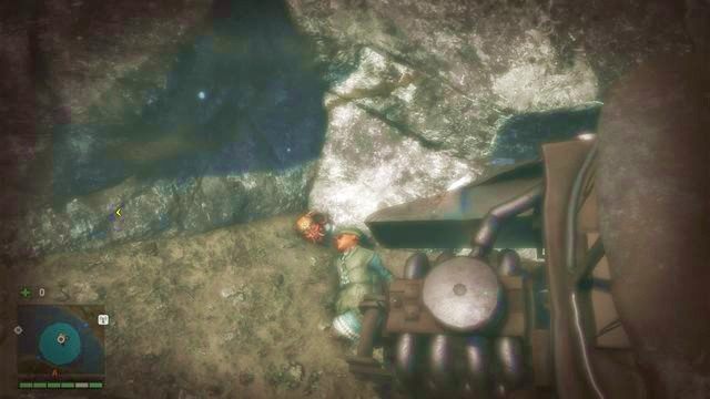 Maska znajduje się pod wodą, na środku rzeki, przed wrakiem zatopionej ciężarówki - Północny i północno-wschodni Kyrat | Maski Yalunga | Far Cry 4 - Far Cry 4 - poradnik do gry