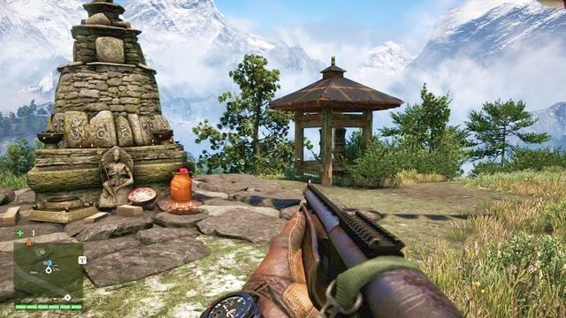 Młynek znajdziesz kawałek dalej, powyżej chatki - Północny i północno-wschodni Kyrat | Młynki Mani | Far Cry 4 - Far Cry 4 - poradnik do gry