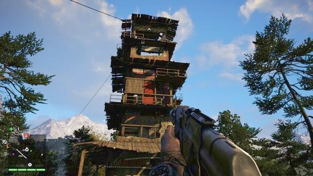 Każda dzwonnica jest niemal identyczna. - Odkrywanie mapy - dzwonnice w Far Cry 4 | Podstawy - Far Cry 4 - poradnik do gry