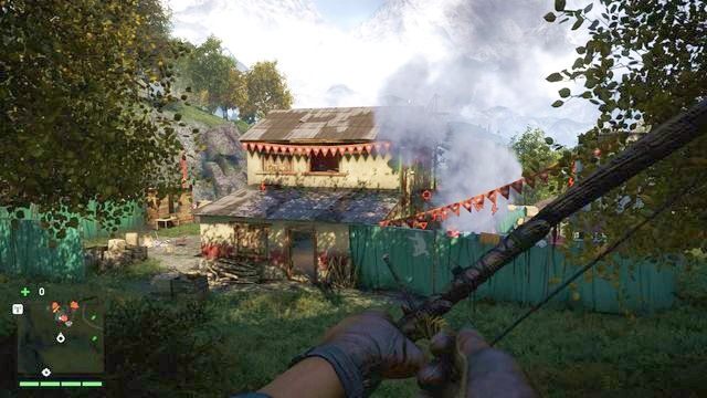 Budynek, z którego będziesz miał widok na cały teren. - Tkaniny Barnaliego | Strażnice - Dwa alarmy | Far Cry 4 - Far Cry 4 - poradnik do gry