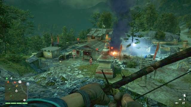 Eliminując łowców będziesz mógł uwolnić wilka lub podrzucić przynętę bez obaw o własne życie. - Klinika otwartych serc | Strażnice - Dwa alarmy | Far Cry 4 - Far Cry 4 - poradnik do gry