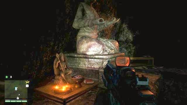 W środku jaskini od razu skręć w lewo, gdzie po kamieniach przejdź do kolejnego pomieszczenia przez częściowo zasypane wejście - Południowy i centralny Kyrat | Dzienniki Mohana Ghalea | Far Cry 4 - Far Cry 4 - poradnik do gry