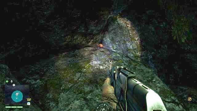 W środku jaskini do której musisz wejść kucając, na dużej skale, tuż za zgiętym w pół trupem - Południowy i centralny Kyrat | Maski Yalunga | Far Cry 4 - Far Cry 4 - poradnik do gry