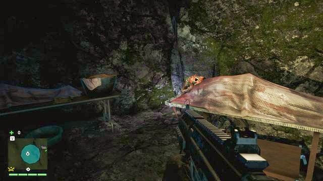 W środku szpitala (wewnątrz jaskini), na twarzy jednego ze zmarłych - Południowy i centralny Kyrat | Maski Yalunga | Far Cry 4 - Far Cry 4 - poradnik do gry