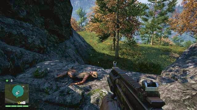 Maskę ściągniesz z twarzy trupa, którego znajdziesz leżącego na półce skalnej - Południowy i centralny Kyrat | Maski Yalunga | Far Cry 4 - Far Cry 4 - poradnik do gry