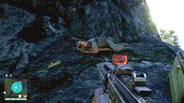 Przejdź ciasnym wąwozem, a następnie użyj kotwiczki, aby dostać się wyżej - Południowy i centralny Kyrat | Maski Yalunga | Far Cry 4 - Far Cry 4 - poradnik do gry