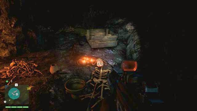 W środku jaskini, po jej lewej stronie - Południowy i centralny Kyrat | Maski Yalunga | Far Cry 4 - Far Cry 4 - poradnik do gry