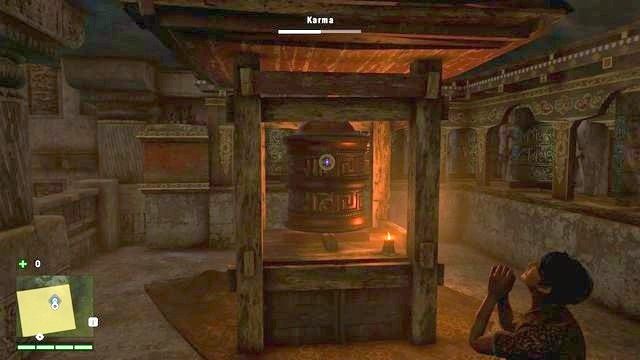 Młynek ten znajdziesz w dużej sali klasztoru, po prawej stronie - Południowy i centralny Kyrat | Młynki Mani | Far Cry 4 - Far Cry 4 - poradnik do gry