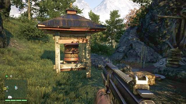 Udaj się do Obozu Szerpy Chinjana, a następnie z tego miejsca przejdź nieco wyżej - Południowy i centralny Kyrat | Młynki Mani | Far Cry 4 - Far Cry 4 - poradnik do gry