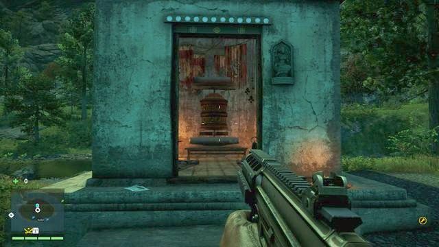 Młynek znajdziesz wewnątrz niewielkiej kapliczki - Południowy i centralny Kyrat | Młynki Mani | Far Cry 4 - Far Cry 4 - poradnik do gry