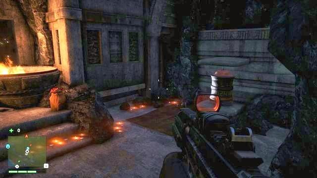 W środku małej jaskini, po prawej stronie posągu - Południowy i centralny Kyrat | Młynki Mani | Far Cry 4 - Far Cry 4 - poradnik do gry