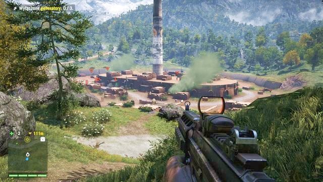 Już z odległości zbadaj teren i namierz wrogów. - Chemia zaawansowana (wybór Amity) | Zadania główne w Far Cry 4 - Far Cry 4 - poradnik do gry