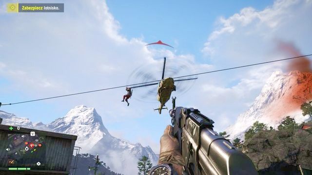 Najpierw pozbądź się wrogów, a na końcu helikoptera. - Uwolnij Willisa | Zadania główne w Far Cry 4 - Far Cry 4 - poradnik do gry