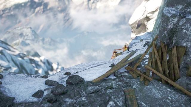 Złożonej kotwiczki użyj przy krawędzi, aby bezpiecznie spuścić się w dół. - Nie patrz w dół | Zadania główne w Far Cry 4 - Far Cry 4 - poradnik do gry