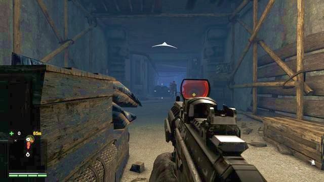 W korytarzach część wrogów będzie wbiegać prosto pod lufę Twojej broni. - Zastrzel posłańca | Zadania główne w Far Cry 4 - Far Cry 4 - poradnik do gry