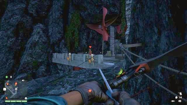 Wykończ przeciwnika na balkoniku, a góra będzie czysta. - Baghadur | Fortece | Far Cry 4 - Far Cry 4 - poradnik do gry