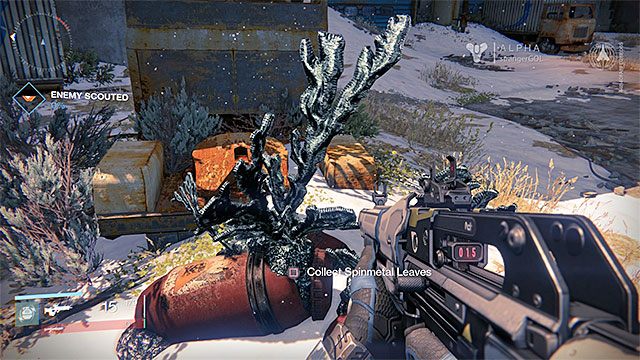 Przykładowa roślina, które może zostać wykorzystana jako surowiec - Surowce i loot | Eksploracja w Destiny - Destiny - poradnik do gry