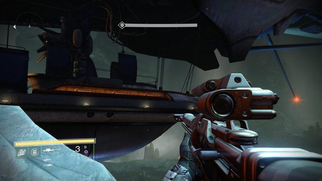 Prawa strona statku ze skrzynią na pokładzie - Venus | Gold Chests | Destiny - Destiny - poradnik do gry