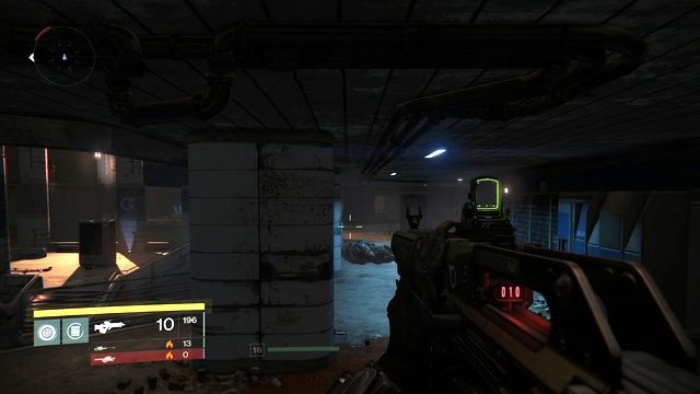 Pokój ze skrzynką widziany z zewnątrz - Mars | Gold Chests | Destiny - Destiny - poradnik do gry