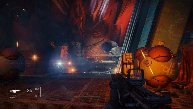 Pomieszczenie widoczne ze schodów - Earth | Dead Ghosts | Destiny - Destiny - poradnik do gry